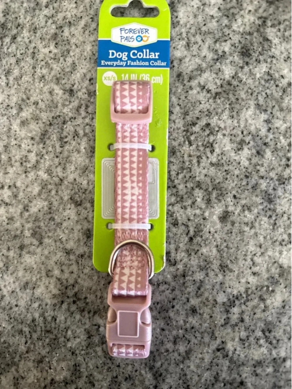 Forever pals dog collar small xtra small rose pink NWT